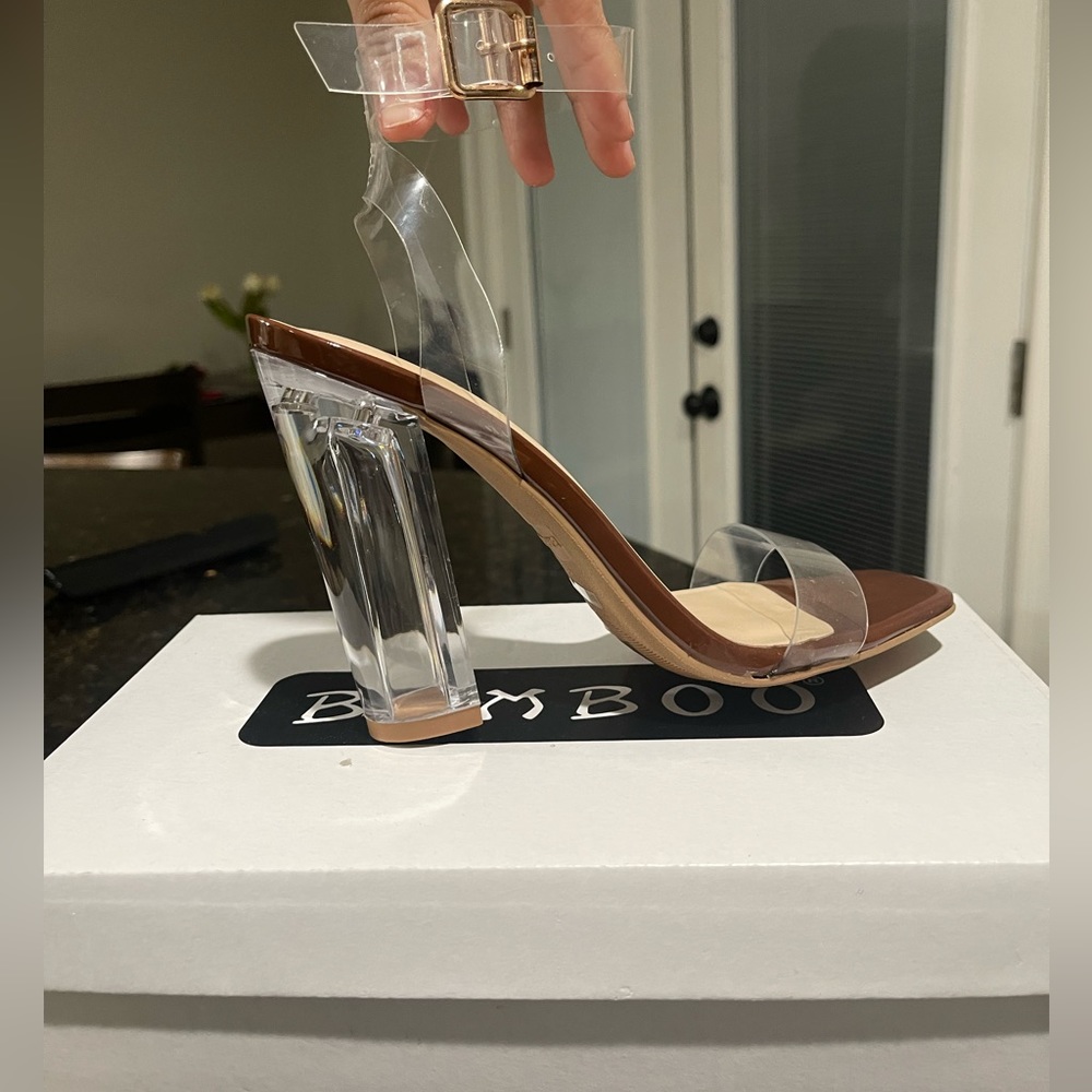 Neutral Chocolate Brown Heels